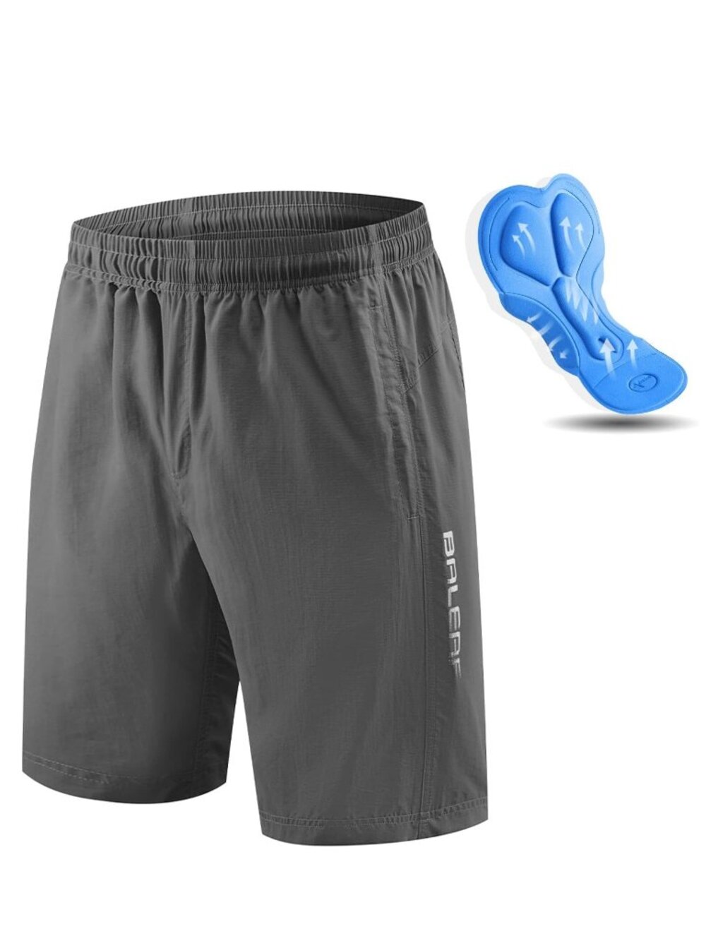 NWT Baleaf Grey Bicycle Shorts – New With Tags